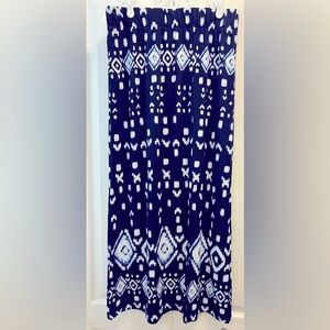 Chico’s Side Slit Skirt Cozumel Blue